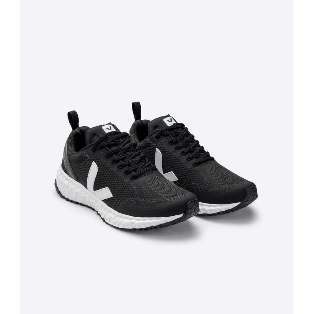 Veja CONDOR MESH Men's Shoes Black | CA 227ZUT